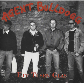 Agent Bulldogg - Ett tusen glas- 2LP Gatefold sleeve Agent Bulldogg - Ett tusen glas- 2LP Gatefold sleeve