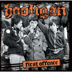 HOOLIGAN - FIRST OFFENCE 12" LP red/black marble vinyl HOOLIGAN - FIRST OFFENCE 12" LP red/black marble vinyl