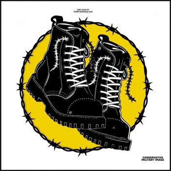 Conservative Military Image - One Year of Dumb Skinhead Shit, CD Digipack