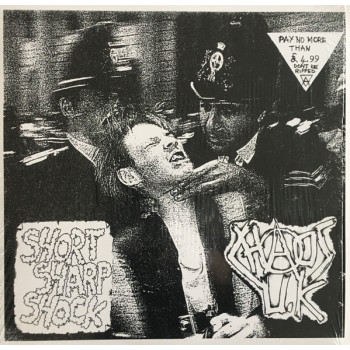 CHAOS UK - Short Sharp Shock 12" LP CHAOS UK - Short Sharp Shock 12" LP