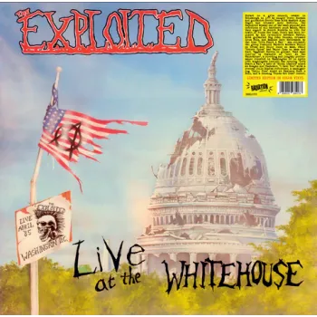 The Exploited - Live At The Whitehouse 12" LP Colour vinyl