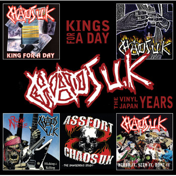 Chaos UK - Kings For A Day 12" Double LP Black vinyl Chaos UK - Kings For A Day 12" Double LP Black vinyl