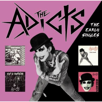 The Adicts - The Early Singles 12" LP Gatefold Sleeve The Adicts - The Early Singles 12" LP Gatefold Sleeve