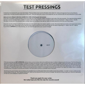 KNOCK OFF - Same Shit Different City LP Test Pressing KNOCK OFF - Same Shit Different City LP Test Pressing