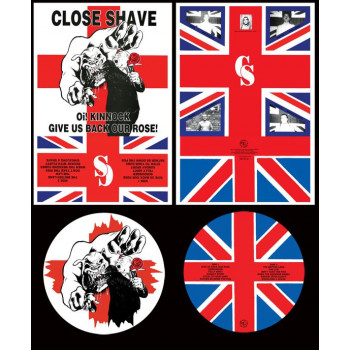 Close Shave - Oi! Kinnock Give Us Back Our Rose 12" Picture Disc LP